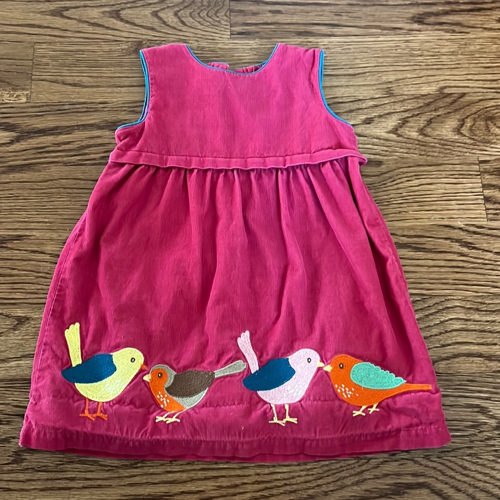 Baby Boden Corduroy Jumper Dress